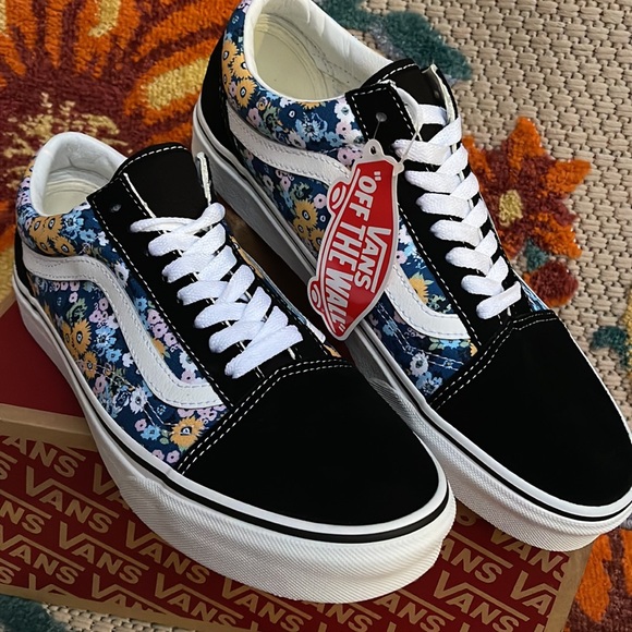 Vans Old Skool Floral Black/Multi WMNS sneakers - Picture 7 of 16